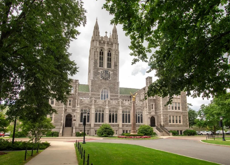 Boston College campus