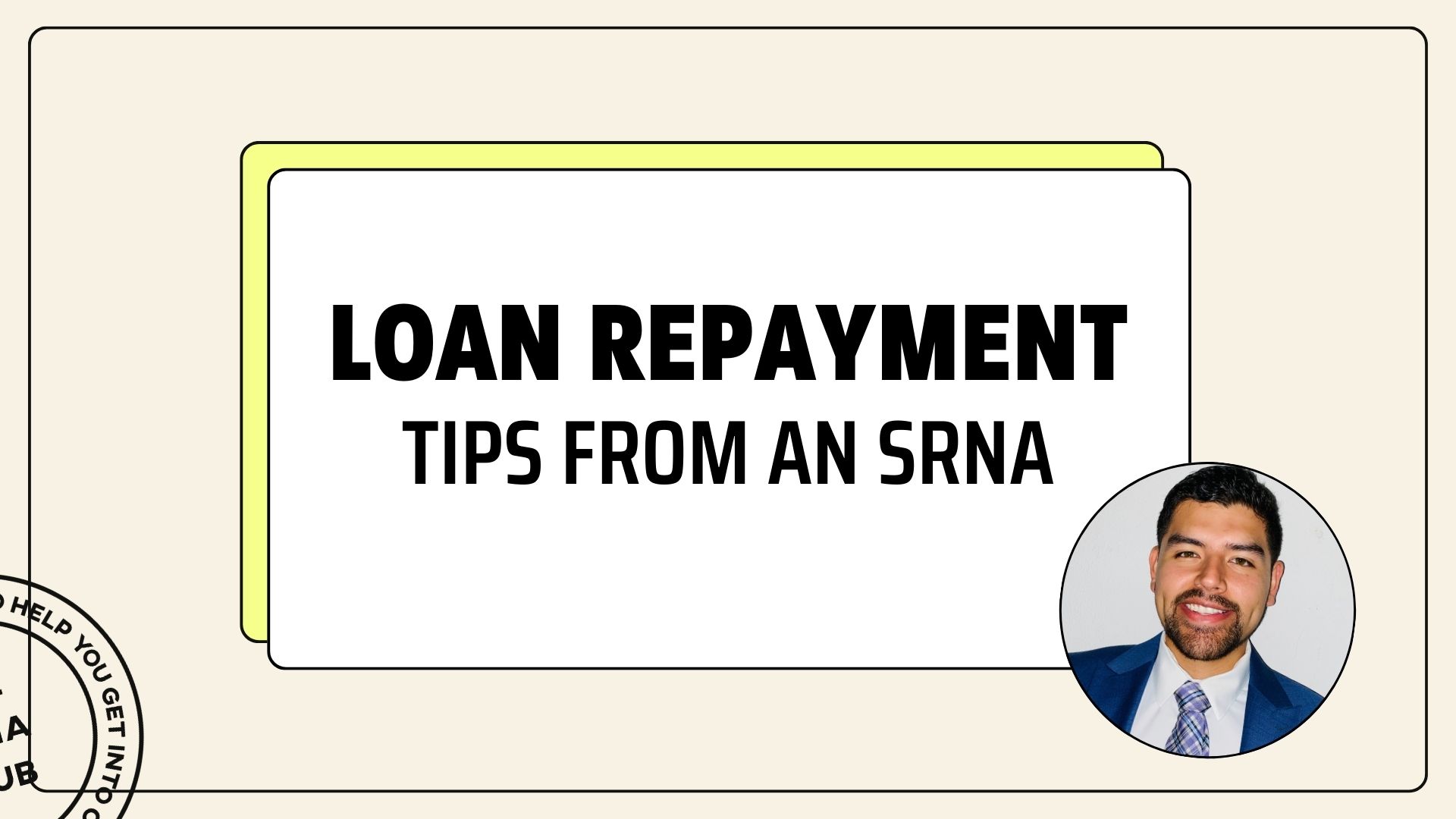 Loan Repayment Tips lesson in The CRNA Club Learning Library