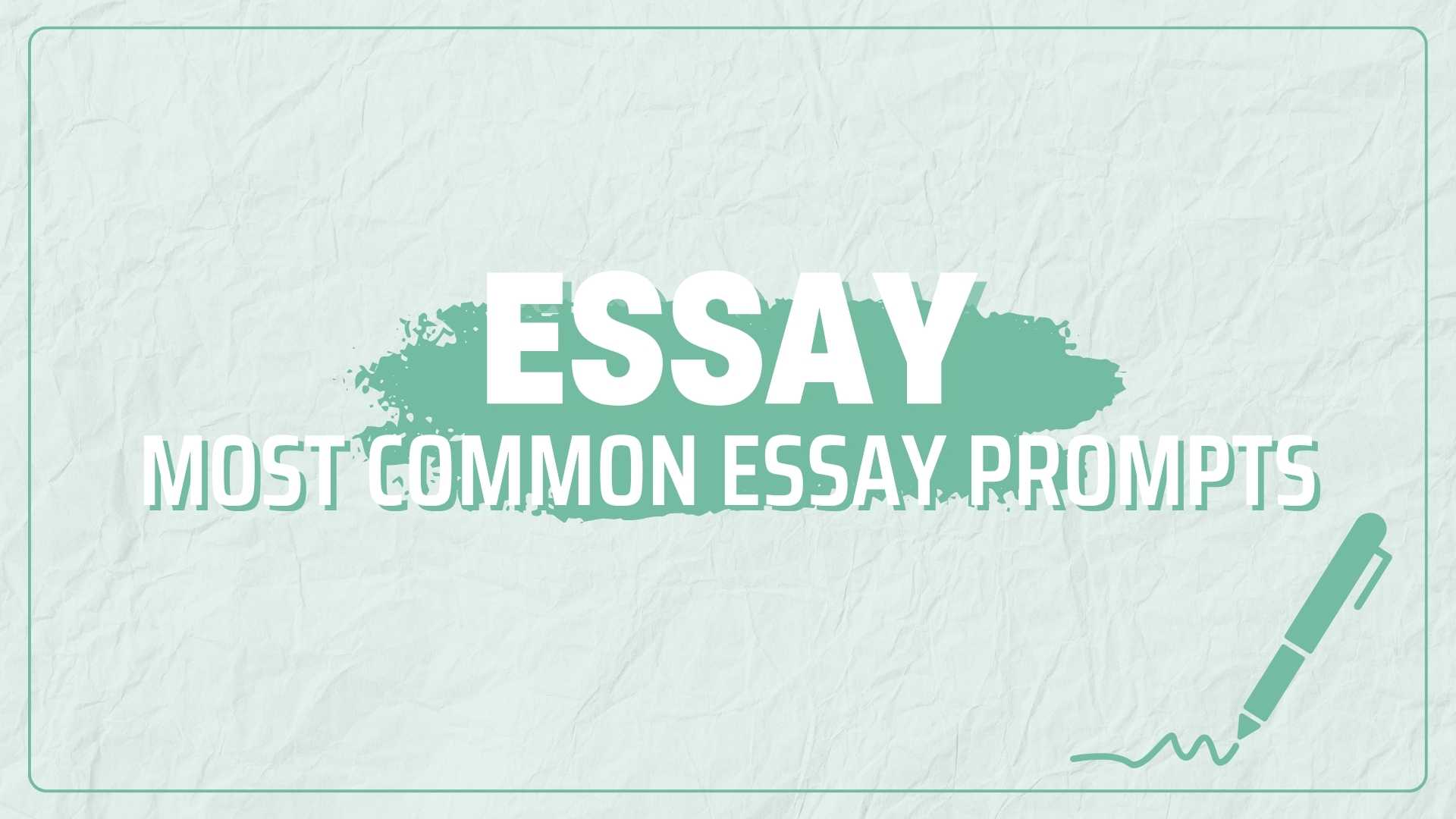 Most Common Essay Prompts lesson in The CRNA Club Learning Library